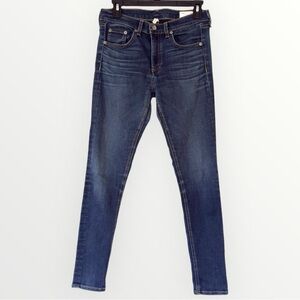 Rag and Bone Ankle Skinny Jeans in Bloo Moon Color Size 27 Style W1526K089BMO